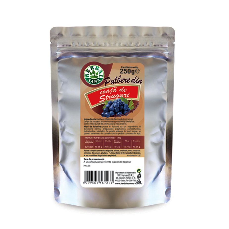 PULBERE DIN COAJA DE STRUGURI-250g