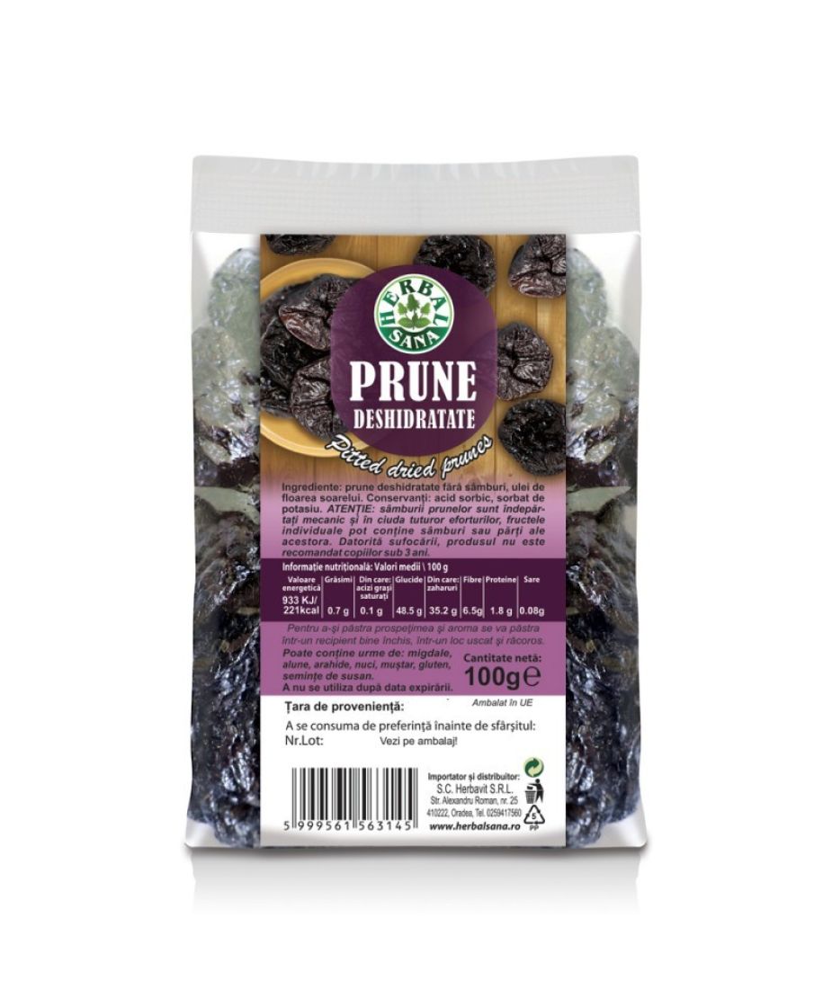 Prune uscate 100 g