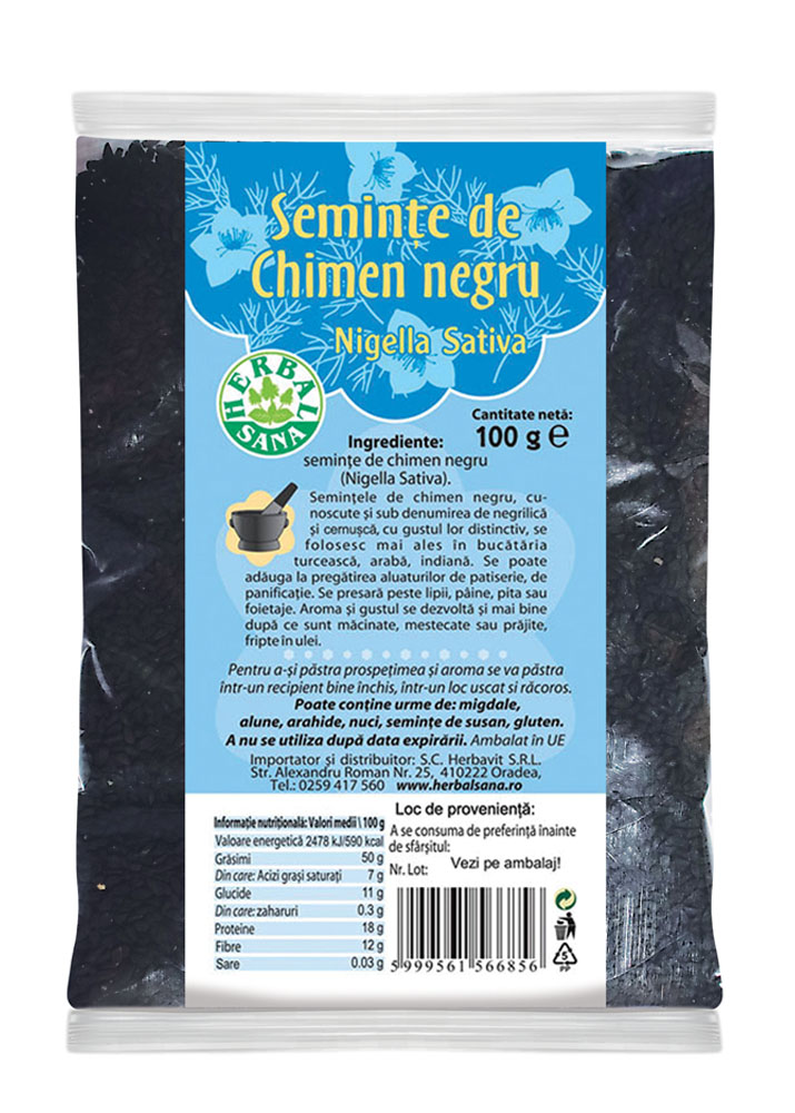 CHIMEN NEGRU – 100G - HerbalSana