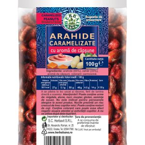 Arahide caramelizate cu aroma de capsune