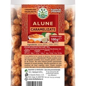 Alune caramelizate - 100g