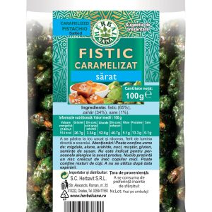 Fistic caramelizat sarat - 100g
