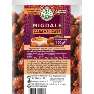 Migdale caramelizate - 100g